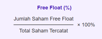 rumus free float saham - Blog Nanovest rumus free float saham
