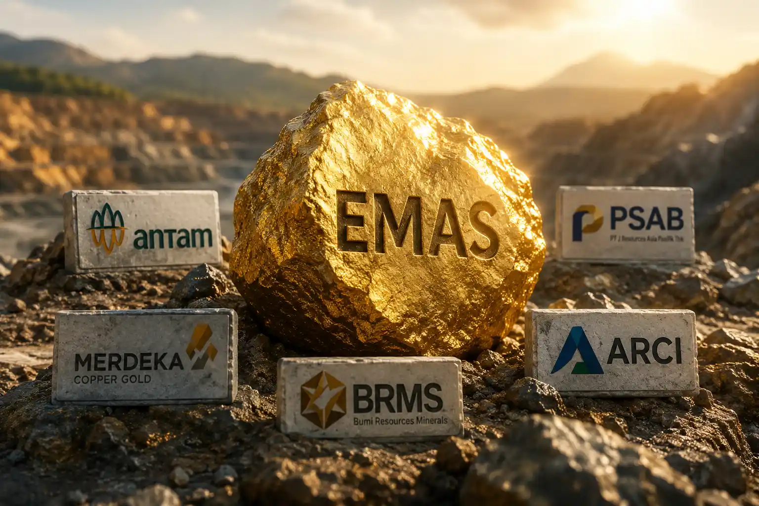 saham emas di indonesia