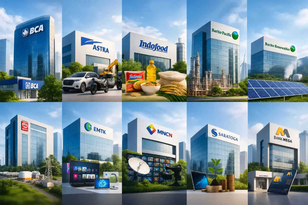 saham konglo indonesia - Blog Nanovest Contoh Saham Konglo di Indonesia