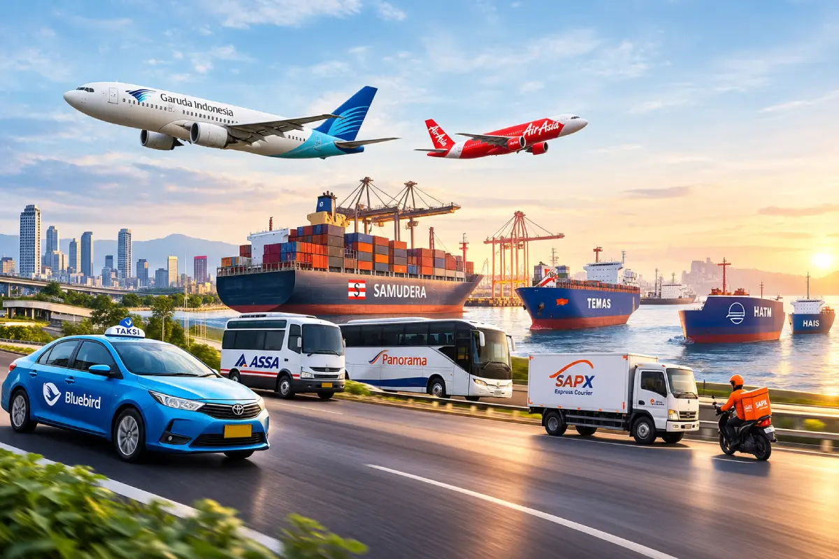 saham transportasi indonesia - Blog Nanovest Daftar Saham Transportasi di Indonesia