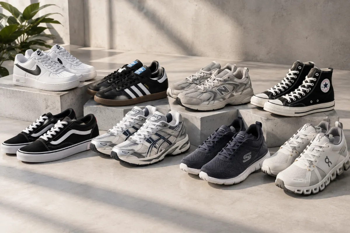 sepatu sneakers dunia - Blog Nanovest Merek Sepatu Sneakers Dunia
