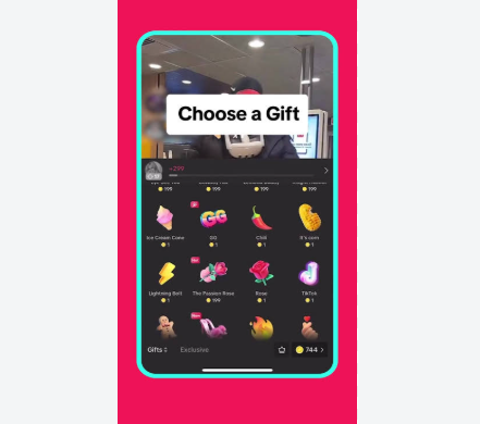 tiktok gift