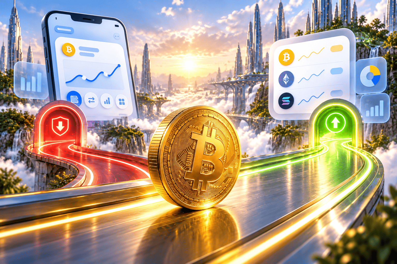 Bitcoin Coin at the Futuristic Fork 1 - Blog Nanovest