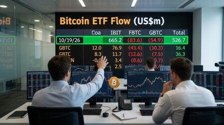 Arus Dana Bitcoin ETF Tembus $526M: Sinyal Bull Run Q4? Arus dana Bitcoin ETF catat net inflow didorong dominasi IBIT