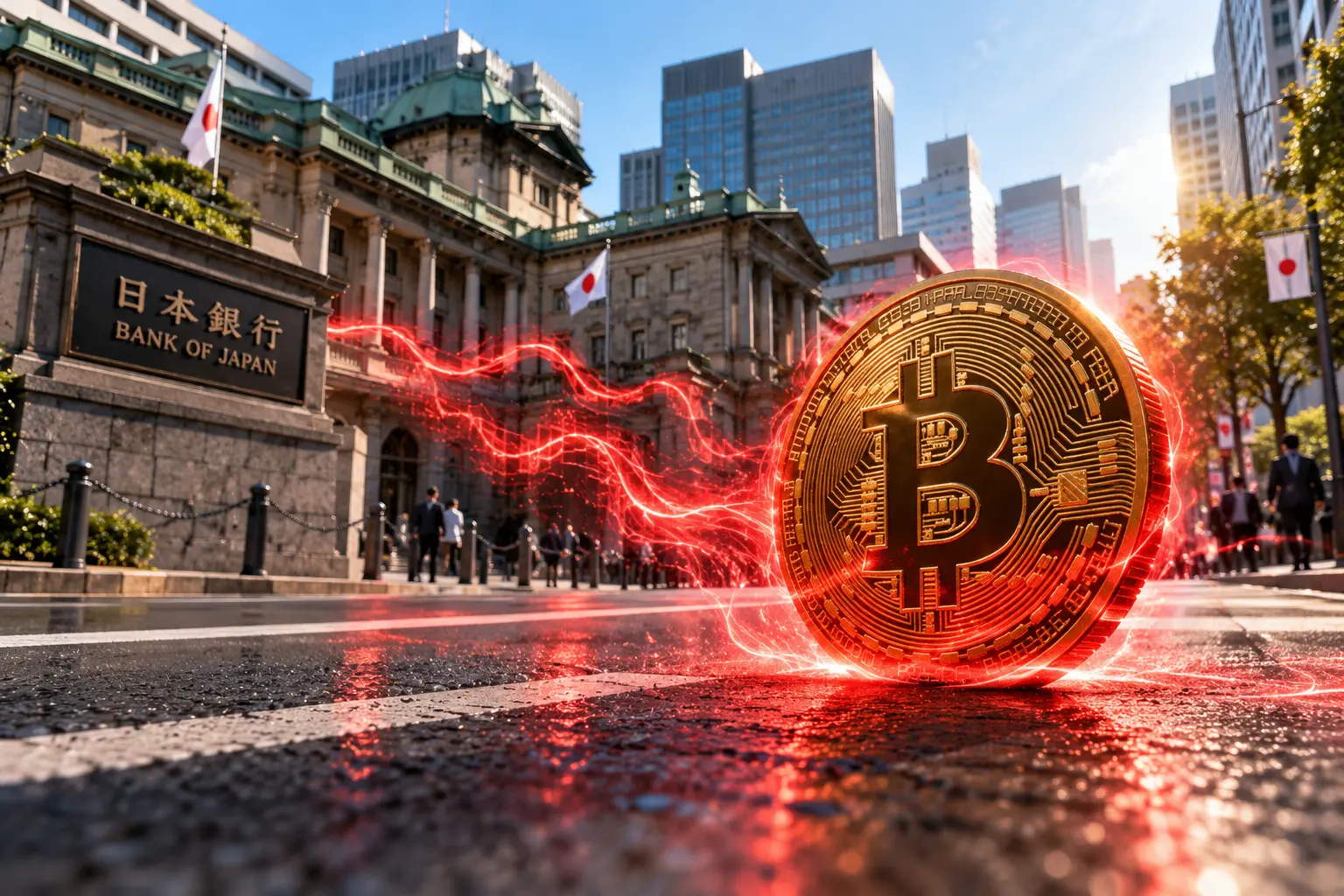 Bitcoin di Bank Of Japan