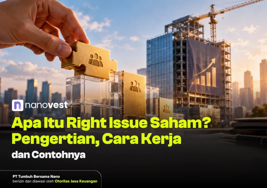 Apa Itu Right Issue Saham? Pengertian, Cara Kerja, dan Contohnya - Blog Nanovest Thumbnail Apa Itu Right Issue Saham? Pengertian, Cara Kerja, dan Contohnya