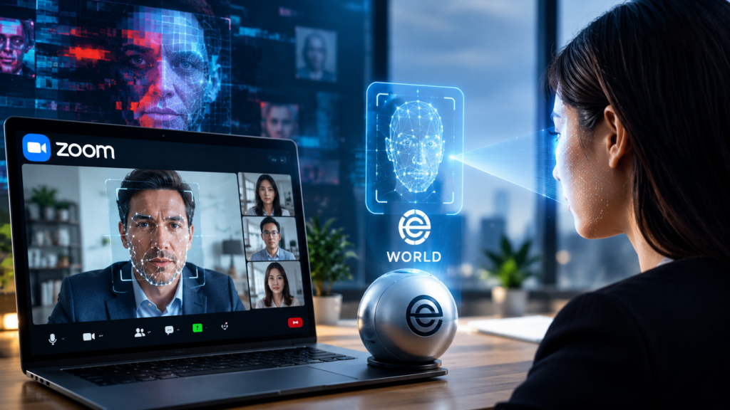 Cegah Penipuan Deepfake Zoom Pakai Verifikasi Wajah dari World - Blog Nanovest Cegah Penipuan Deepfake, Zoom Pakai Verifikasi Wajah dari World