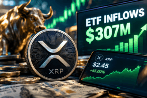 ilustrasi harga XRP hari ini dan metrik XRP Ledger