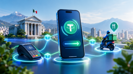 Tether Resmi Perluas Infrastruktur ke Bolivia, Integrasikan USDT ke Layanan Harian Ilustrasi integrasi USDT ke layanan harian dan perbankan Bolivia melalui kemitraan Tether dan fintech Peso