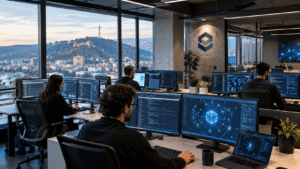 Kantor hub teknik baru The Vault di Tbilisi Georgia untuk pengembangan infrastruktur kustodi aset digital