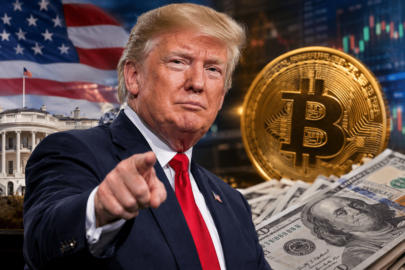 nalisis dampak wacana Trump Dividend terhadap harga Bitcoin