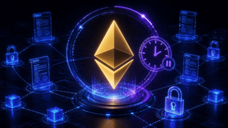 Upgrade Glamsterdam Ethereum Ditunda di Testnet Hoodi Jelang Akhir Oktober 2026 - Blog Nanovest Ilustrasi penundaan Upgrade Glamsterdam Ethereum di jaringan pengujian Hoodi