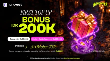 FIRST TOP UP, BONUS 200K (OCTOBER 2026) Thumbnail FIRST TOP UP, BONUS 200K (OCTOBER 2026)