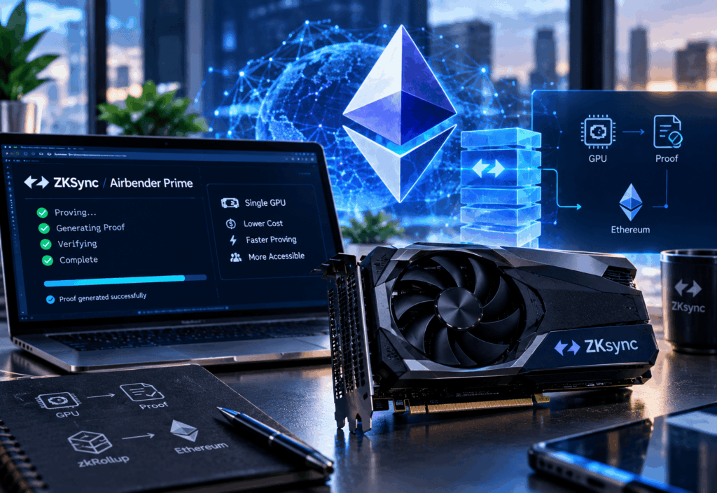 ZKsync Airbender Prime Pangkas Biaya Proving Ethereum Lewat Single GPU - Blog Nanovest ZKsync Airbender Prime Pangkas Biaya Proving Ethereum