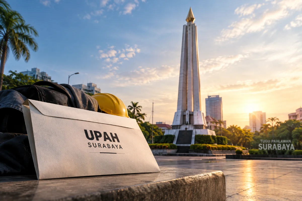 berapa umr surabaya
