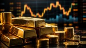 Harga emas global melemah di tengah perhatian pasar terhadap inflasi dan suku bunga Amerika Serikat