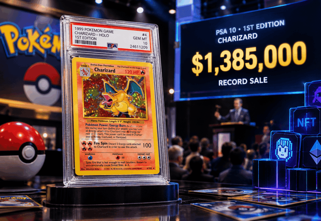 kartu pokemon terjual milyaran 2026 - Blog Nanovest Kartu Pokemon Terjual Rekor NFT Kolektibel