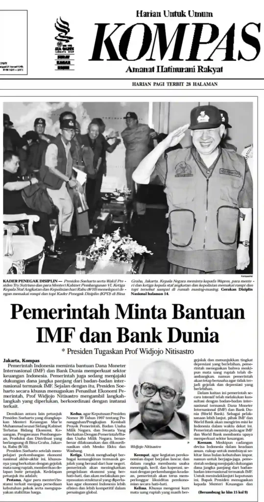 peran IMF saat krisis moneter 1 - Blog Nanovest Peran IMF di Indonesia