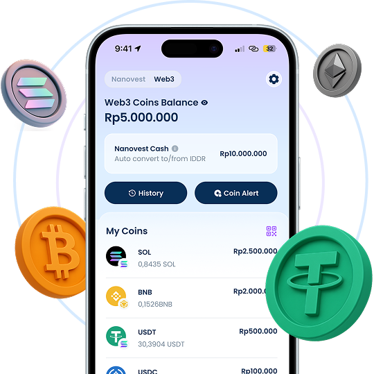Nanovest Web3 Wallet App