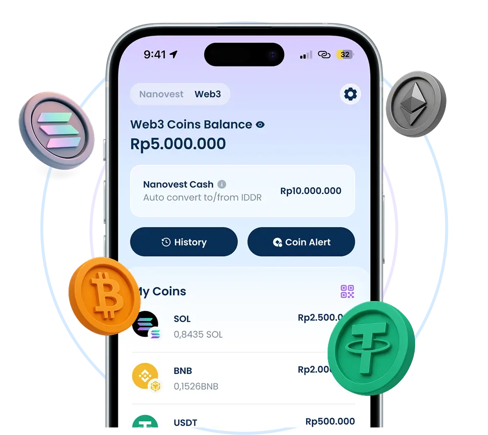 Nanovest Web3 Wallet App